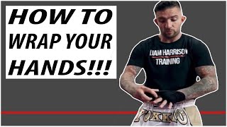 Muay Thai Essentials  How to wrap your hands [upl. by Immij]