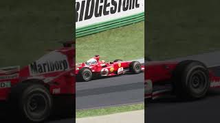 Michael Schumacher´s F2005 at Imola shorts formula1 f1simracing [upl. by Minoru]