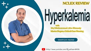 كورس Hyperkalemia ǁ NCLEX [upl. by Eibbob463]