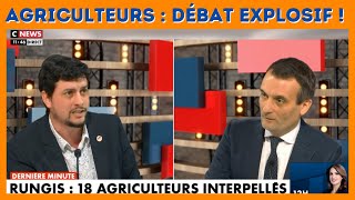 Florian Philippot et révolte agricole sur CNEWS  débat explosif [upl. by Artemisa]