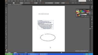 Illustrator CS6  Outils de texte 3 [upl. by Ayanal52]