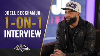 1on1 With Odell Beckham Jr  Baltimore Ravens [upl. by Hazeghi377]