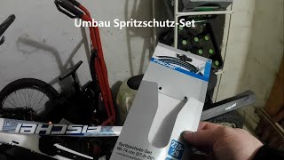 Tutorial Umbau Fischer Spritzschutz ebike emtb [upl. by Amhsirak135]