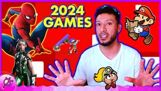 Every Game I Played in 2024  Finishing My Gaming Backlog [upl. by Sedinoel]