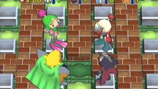 Bomberman Jetters GCN Mighty and Mujoe Multiplayer Gameplay English [upl. by Cirenoj32]