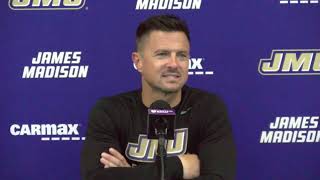 JMU Football  Bob Chesney Postgame Press Conference vs Ball State  Sept 28 2024 [upl. by Mcquoid]