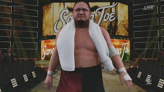 WWE 2K18 Entrance  Samoa Joe [upl. by Alic]