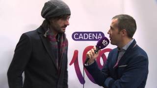 CADENA 100 por ellas Entrevista con Melendi [upl. by Einniw]