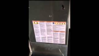 Trane XR95 draft inducer motor noise whine whistle [upl. by Randolf607]