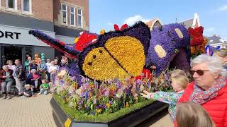 Dutch flower Parade  Bloemencorso Bollenstreek Netherlands [upl. by Eema]