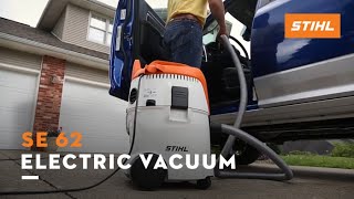 SE 62 Electric Wet and Dry Vacuum  STIHL [upl. by Latham]