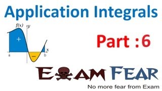 Maths Application of Integrals part 6 Example Area bounded by curve line CBSE Mathematics XII 12 [upl. by Pontias239]