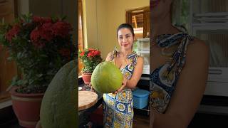 Pomelo salad cook recipe and eat recipe food shortvideo shorts cooking [upl. by Nohsid577]