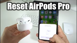 How To Reset your Apple AirPods Pro  Hard Reset [upl. by Anaidirib]