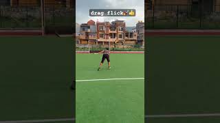 Hockey drag flick truf 🏑🚀🥅 [upl. by Aihtnic]