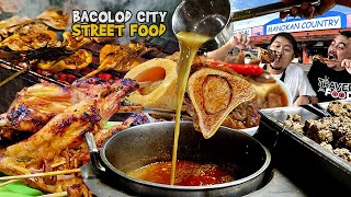 Filipino Street Food  ORIGINAL Chicken INASAL at CANSI in Bacolod City Negros Occidental HD [upl. by Ilona]