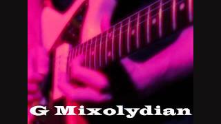 G Mixolydian Backing Track  Groovin on Mode 5 [upl. by Justino]