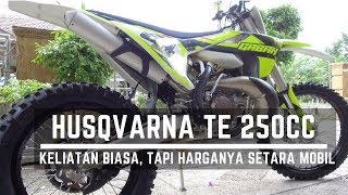 Husqvarna TE 250cc Si Ramping Pelibas Medan Terjal [upl. by Aicekan]