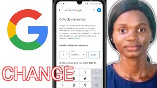 Comment Modifier votre Anniversaire sur un compte Google 2024 [upl. by Epperson]