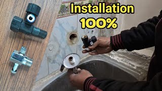 How To Install Diverter Valve For RO Water Purifier Ro ki Diverter Valve ki installation kaise kare [upl. by Awad]