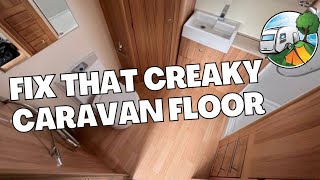 Do you have a Creaky Caravan floor This maybe the fix [upl. by Yasmar]