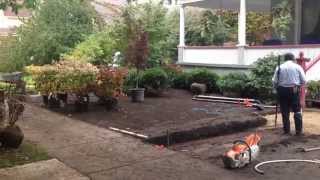 Installation Phase Front Yard Blank Slate [upl. by Aip]