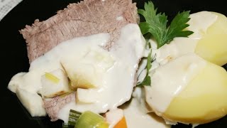 Tafelspitz Bouillonkartoffeln und Meerrettich Sauce [upl. by Nehemiah]