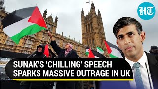 Islamists Farright Spreading Poison Rishi Sunaks Chilling Speech On Gaza Protests Angers UK [upl. by Martella]