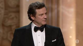 Colin Firth winning Best Actor  83rd Oscars 2011 [upl. by Marjory750]