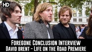 Foregone Conclusion Band Interview  David Brent  Live on the Road Premiere [upl. by Maxentia564]