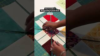 Disappearing Nine Patch Block Tutorial Part 2 🌹 Full video on Youtube [upl. by Ynove]