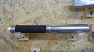 Casting a simple aluminum BILLY CLUB [upl. by Cruz]