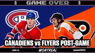 Canadiens vs Philadelphia Flyers Post Game Recap  Jan 10 2024  Game Over Montreal [upl. by Cos]