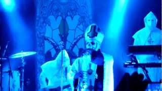 Ghost  Intro  Con Clavi Con Dio LIVE  Cupolen Sweden [upl. by Croom]