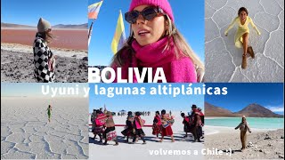 BOLIVIA el viaje de mi vida ☀️🇧🇴🌵 Salar de Uyuni lagunas el mejor atardecer y vuelta a Atacama [upl. by Audrye]