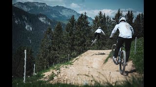 Umbau Old TBar im Bikepark Wiriehorn [upl. by Yeltsew116]