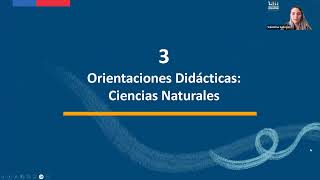 Webinar Actualización de la Priorización Curricular Orientaciones Didácticas Ciencias Naturales [upl. by Odrude]