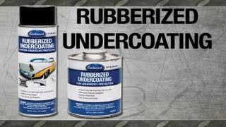 Undercoating  Rubberized Undercoating from Eastwood [upl. by Larkins]