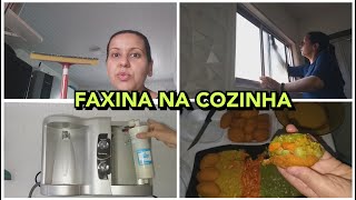 FAXINA na COZINHA TROCA de REFIL do EUROPA e MONTANDO ACARAJÉ [upl. by Sahpec483]