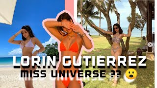 LORIN GUTIERREZ PANG MISS UNIVERSE ANG PORMAHAN  PHILIPPINES  GUTIERREZ [upl. by Ansel]