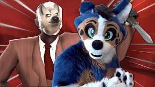 Disguised as a TF2 Spy at a Furry Convention for 200K Subscribers [upl. by Noiek]