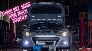 Turbo BRZ Hits the DYNO [upl. by Okiruy505]