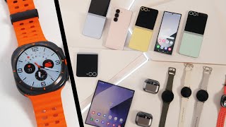 SAMSUNG GALAXY WATCH ULTRA y más probamos los GALAXY Z FLIP 6 nuevos auriculares [upl. by Par]