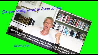 Latin 3 Lesson 27 Revision Chapter 6  So You Really Want to Learn Latin [upl. by Annabelle272]