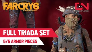 Far Cry 6 Triada Set Gear Locations  All Armor Pieces 55 [upl. by Longerich]