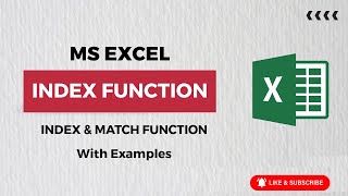 Index function amp match function in MS Excel tutorial Malayalam youtubefeed excelmalayalam excel [upl. by Cyprio]