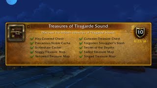 Treasures of Tiragarde Sound Achievement Guide [upl. by Ryle]