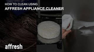 Using Affresh Appliance Cleaner [upl. by Llednol22]