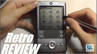 Retro Review Palm Tungsten T PDA Slider PalmOS [upl. by Harraf28]