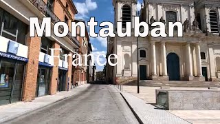 Montauban 4k  Driving French region [upl. by Iruyas947]